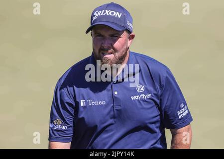 Wilmington, DE, USA. 20th Aug, 2022. Golfer SHANE LOWRY in action during the BMW Championship Saturday, Aug 20, 2022, at Wilmington Country Club in Wilmington, Delaware. (Credit Image: © Saquan Stimpson/ZUMA Press Wire) Stock Photo