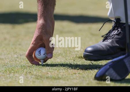 Wilmington, DE, USA. 20th Aug, 2022. Golfer RUSSELL HENLEY in action during the BMW Championship Saturday, Aug 20, 2022, at Wilmington Country Club in Wilmington, Delaware. (Credit Image: © Saquan Stimpson/ZUMA Press Wire) Stock Photo