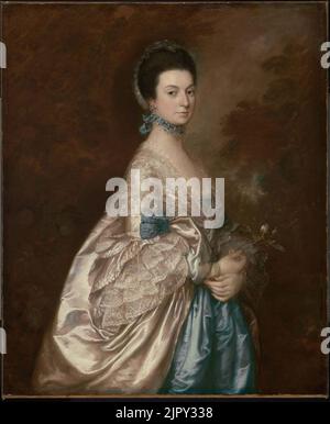 Thomas Gainsborough - Mrs. Edmund Morton Pleydell Stock Photo