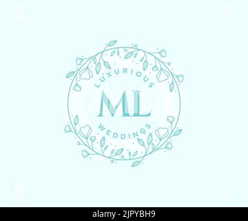 MM Initials Letter Wedding Monogram Logos Template, Hand Drawn Modern  Minimalistic and Floral Templates for Invitation Cards, Save Stock Vector -  Illustration of letter, pack: 255042408