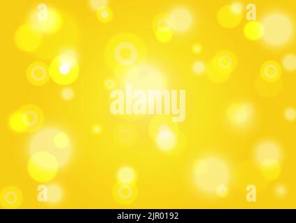 Abstract background gold bokeh light effect party celebration festival wallpaper backdrop pattern template graphic design vector illustration EPS10 Stock Vector