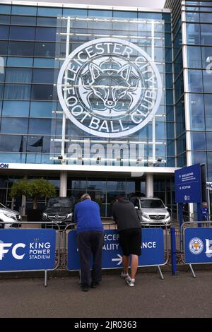 Leicester, UK. 20th Aug, 2022. Pre-match at the Leicester City v Southampton EPL Premier League match, at King Power Stadium, Leicester, UK, on August 20, 2022 Credit: Paul Marriott/Alamy Live News Stock Photo