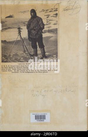 To the South Pole. Captain Scott's own story told from his journals Stock Photo