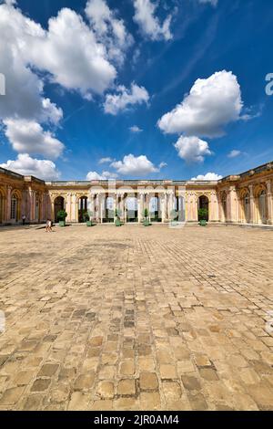 The Palace of Versailles. Paris France. The Grand Trianon Stock Photo