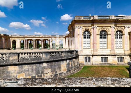 The Palace of Versailles. Paris France. The Grand Trianon Stock Photo