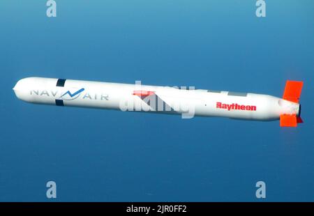 Tomahawk Block IV cruise missile -crop Stock Photo