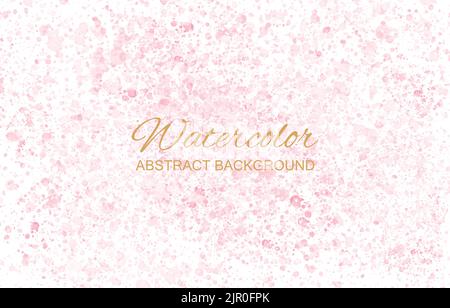 Abstract colorful watercolor horizontal texture rectangle background designed with earth tone watercolor stains. vector illustration Stock Vector