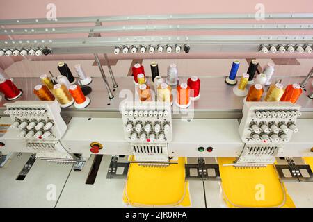 High technology automatic sewing machine control by computer ...