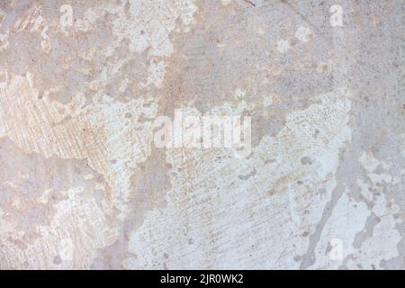 Plastered wall covered with fresh primer texture background Stock Photo