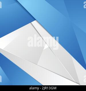 Abstract tech corporate polygonal background. Vector design Stock Vector