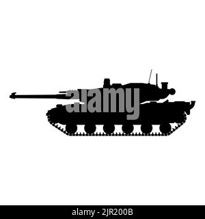 Abrams Main Battle Tank Vector Illustration. This is the Main Battle ...