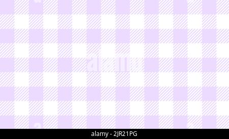 Checkmate' Checkerboard Wallpaper in Lavender, Bubblegum Yum and