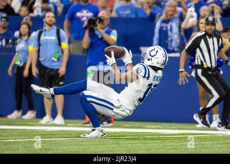 August 27, 2022: Indianapolis Colts wide receiver Dezmon Patmon