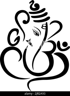 lord ganesh ganesh puja ganesh chaturthi it is used for postcards prints textiles tattoo ornament beautiful card with god ganesha 2jr2a93