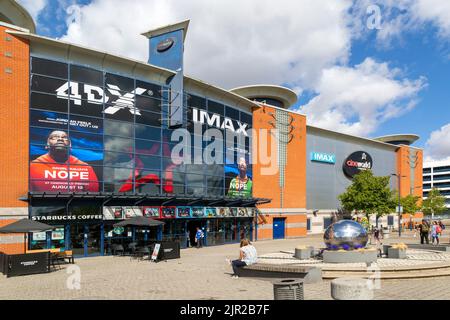 CineWorld 4DX IMAX Multiplex cinema building, Cardinal Park, Ipswich, Suffolk, England, UK Stock Photo