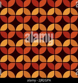 70 s Retro Seamless rainbow stripes. Vector stock illustration. Stock Vector