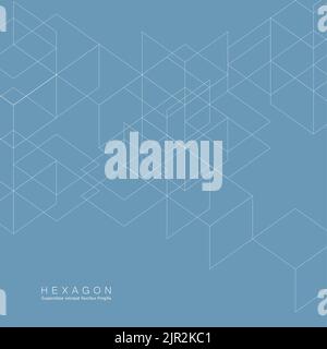 Abstract design for registration scientific works chemistry, biology, biochemistry, cosmetology Stock Vector