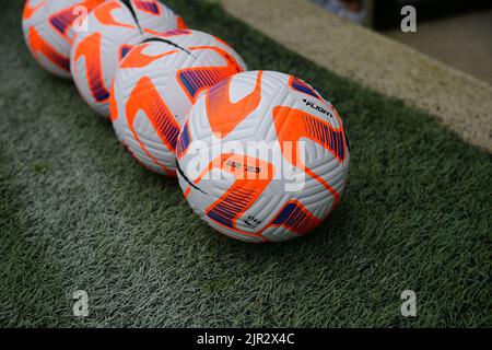 London, UK. 21st Aug, 2022. match balls, of the Barclays Womens Championship fixture between London City Lionesses v Crystal Palace at Princes Park in Dartford, England. Credit: SPP Sport Press Photo. /Alamy Live News Stock Photo