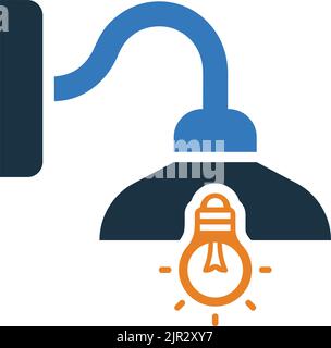 Bulb, light icon - Use for commercial purposes, print media, web or any type of design projects. Vector EPS file. Stock Vector