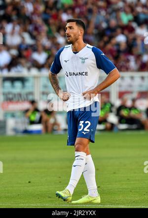 Danilo Cataldi of SS Lazio looks on during the serie Serie A Enilive ...