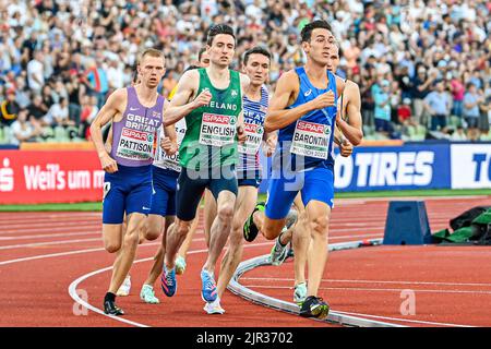 Mark English of Ireland competing in the men’s 800m B race at the