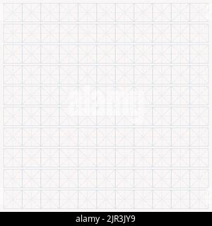 Workbook for writing hieroglyphs. Lined paper for printing. Geometric pattern for school. Realistic lined paper. Simulator for writing Chinese Stock Vector