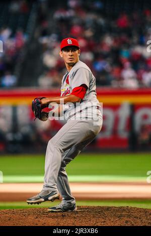 St. Louis Cardinals' Giovanny Gallegos against the San Francisco Giants ...