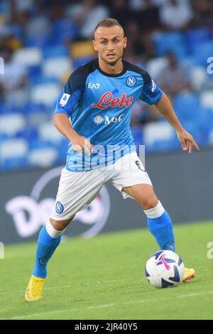 Stanislav Lobotka of SSC Napoli in action during the Serie A match