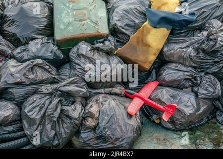 1,800+ Pile Of Black Garbage Bags Stock Photos, Pictures & Royalty-Free  Images - iStock