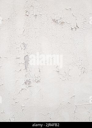 Distressed andTextured Painted White Wall Stock Photo