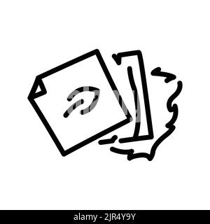 Eco materials olor line icon. Pictogram for web page Stock Vector