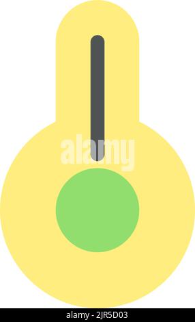 Warmth flat color ui icon Stock Vector