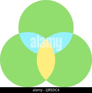 Color adjustment flat color ui icon Stock Vector