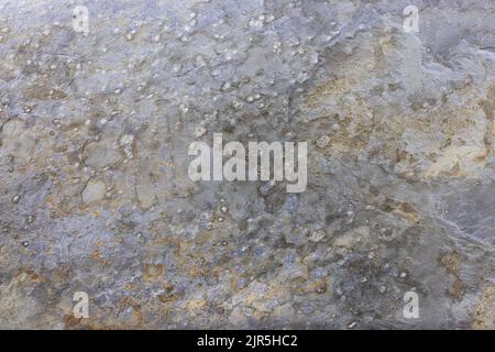 Grunge background with corrosion and deep crack on the texture of the surface Stock Photo