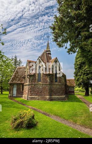 The church of St John The Evangelist at Purton near Berkeley, Gloucestershire, England, Stock Photo