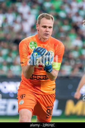 Ferencvaros Tc Goalkeeper Denes Dibusz During Editorial Stock Photo - Stock  Image