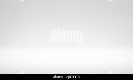 Blank. Gray gradient background. Empty studio. Room. Smooth. 3d illustration. Stock Photo