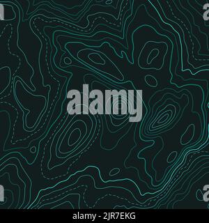 Abstract topographic colour map wallpaper Stock Vector