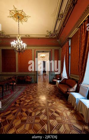 Interior of the Palace of counts Tolstoy, commonly known as the House of Scientists in Odesa, Ukraine Stock Photo