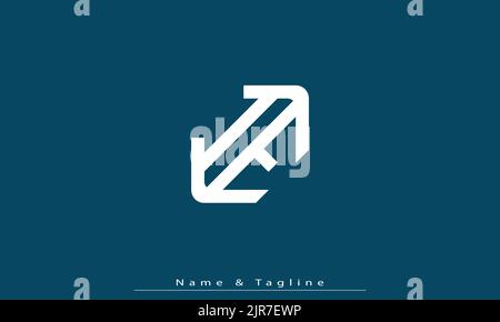 Alphabet letters Initials Monogram logo IE , EI Stock Vector