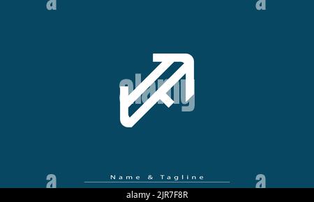 Alphabet letters Initials Monogram logo IF , FI Stock Vector