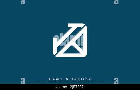 Alphabet letters Initials Monogram logo IB , BI Stock Vector