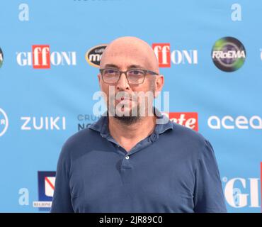 GIFFONI VALLE PIANA, Italy. 24th July, 2022. GIFFONI VALLE PIANA, ITALY - July 24, 2022: Filippo Gravino at Giffoni Film Festival 2022 - on July 24, 2022 in Giffoni Valle Piana, Italy. (Credit Image: © Giovanni Lemba/Pacific Press via ZUMA Press Wire) Stock Photo