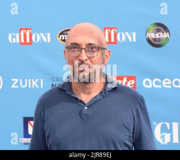 GIFFONI VALLE PIANA, Italy. 24th July, 2022. GIFFONI VALLE PIANA, ITALY - July 24, 2022: Filippo Gravino at Giffoni Film Festival 2022 - on July 24, 2022 in Giffoni Valle Piana, Italy. (Credit Image: © Giovanni Lemba/Pacific Press via ZUMA Press Wire) Stock Photo