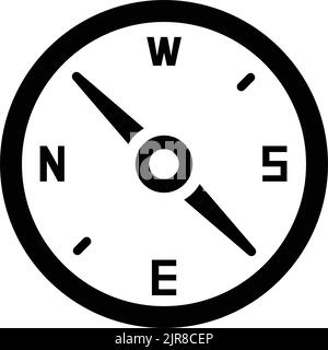 Compass, direction, navigation icon - Use for commercial purposes, print media, web or any type of design projects. Vector EPS file. Stock Vector