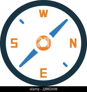 Compass, direction, navigation icon - Use for commercial purposes, print media, web or any type of design projects. Vector EPS file. Stock Vector