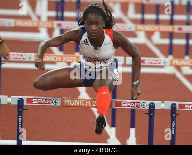 Cyréna SAMBAMAYELA of France Finale 60 M Hurdles Women during the