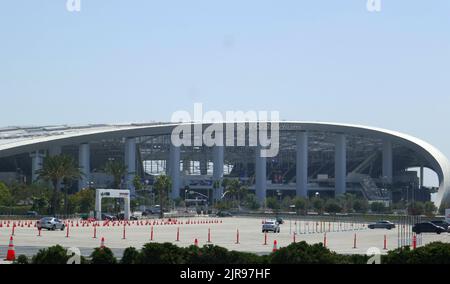 Inglewood, California, USA 19th August 2022 Sofi Stadium on August 19, 2022 in Inglewood, Los Angeles, California, USA. Photo by Barry King/Alamy Stock Photo Stock Photo