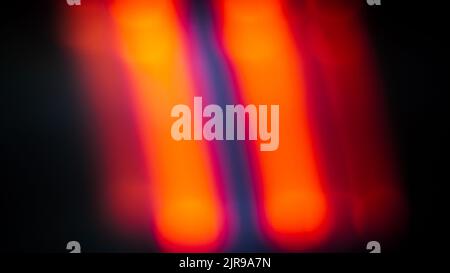 Defocused vehicles lights on the road for Abstract background Stock Photo