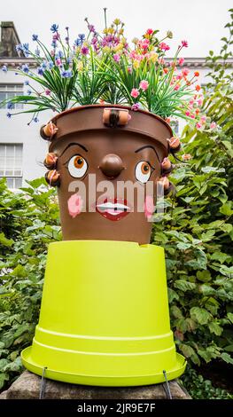 Settle Flowerpot Festival 2022 Stock Photo